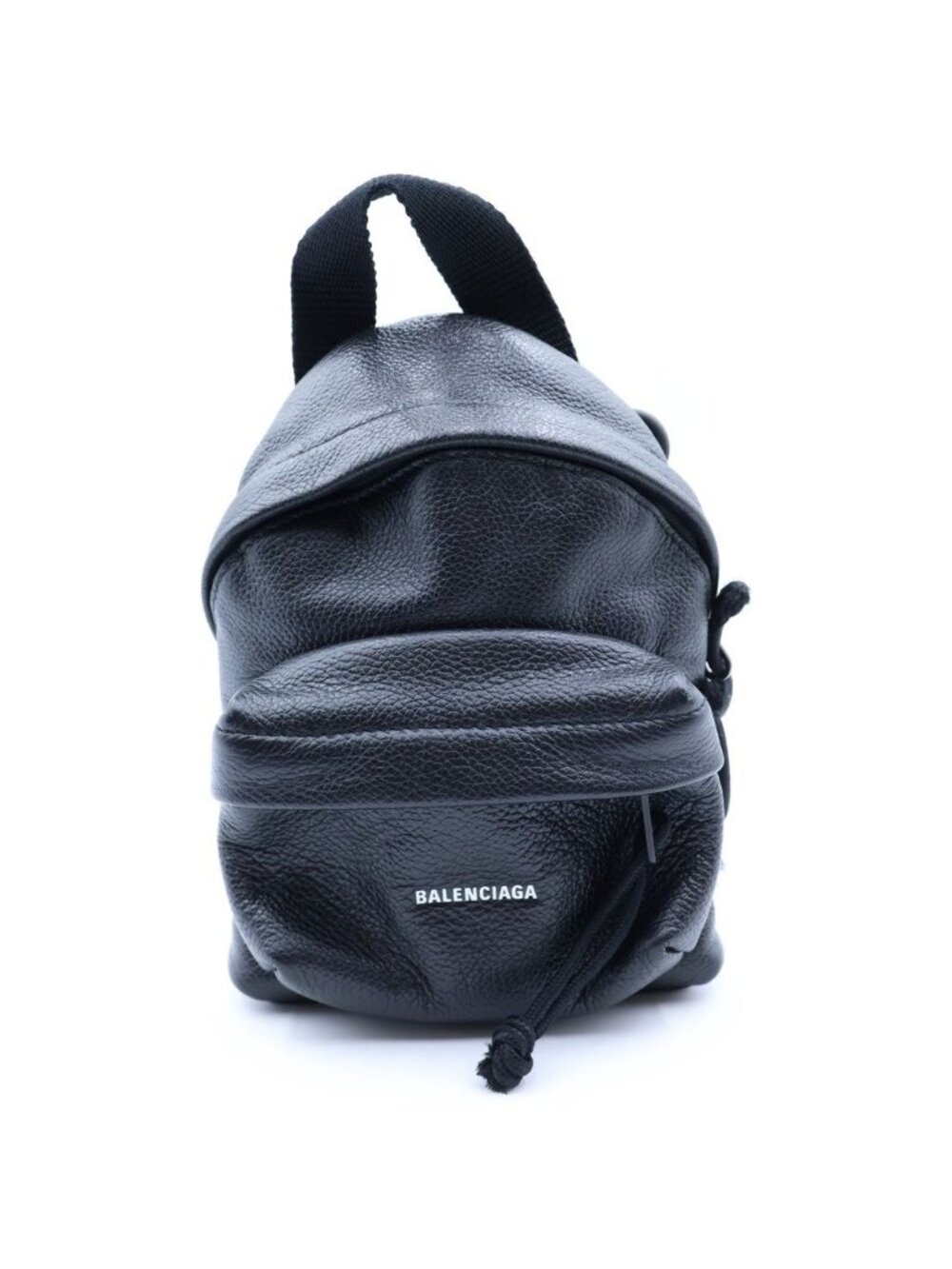 Balenciaga Explorer Mini Backpack Crossbody 2-Way Shoulder Leather Black